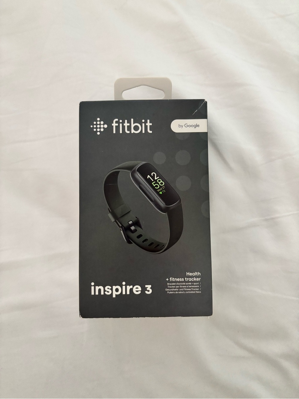fitbit Inspire 3 Fitness Tracker - Black. Unopened
